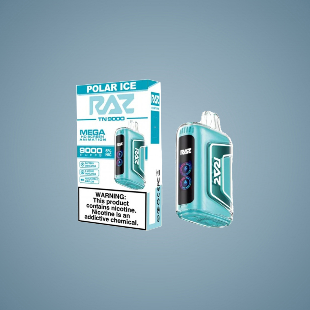 Polar Ice Raz Elite Distros | Wholesale Distributor & Bulk Supplier for Smoke Shops